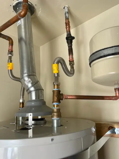 Water heater installation and plumbing repair in Marblehead Inland